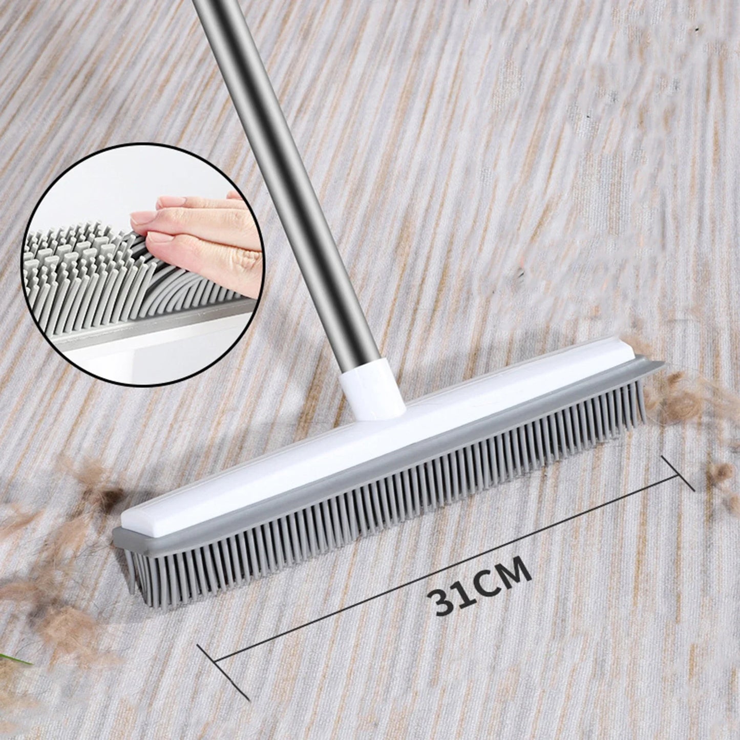 Iaecie Pet Hair Fur Remover Broom